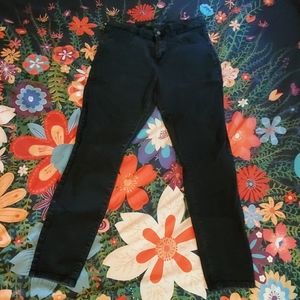 Black wash jeans